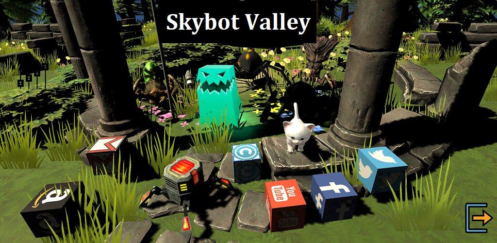 SkyBot Valley screenshot