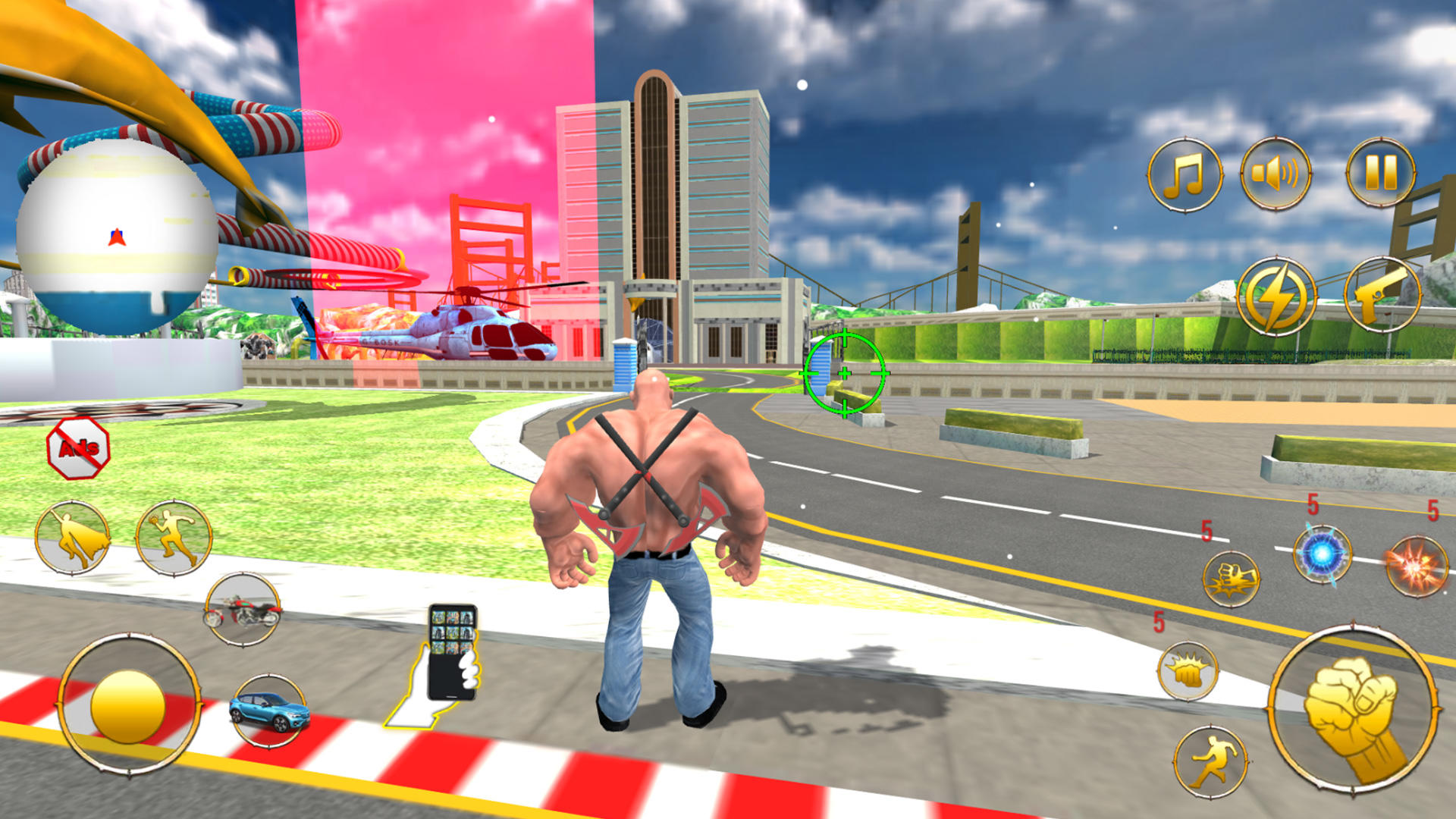 Gangster Game Crime City Hero Game Screenshot
