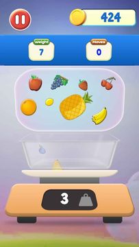 Produce Bucket Fruit Pack Game Game Screenshot