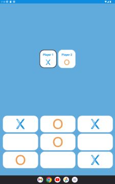 Tic Tac Toe 2 Player XO Game Screenshot