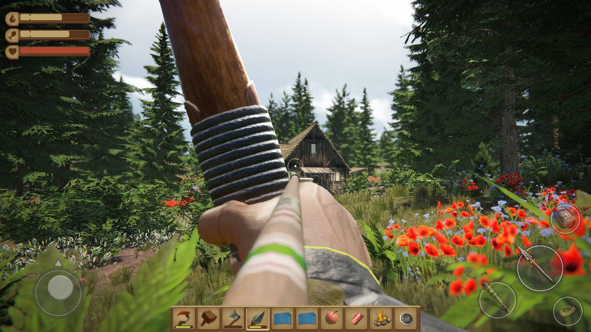 Woodcraft Island Survival Game ภาพหน้าจอเกม