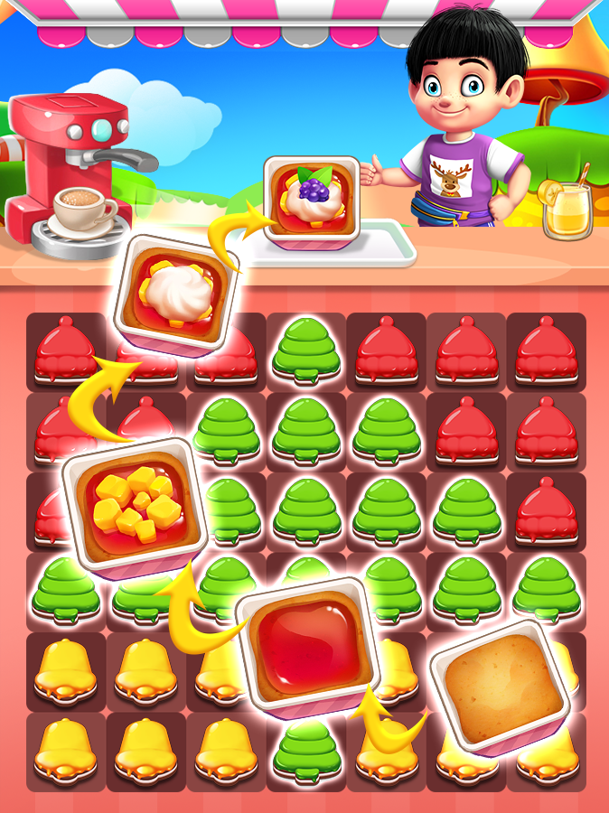 Cookie Bomb Crush Game Screenshot