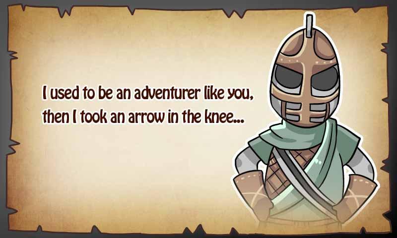 Arrow In The Knee Game Screenshot