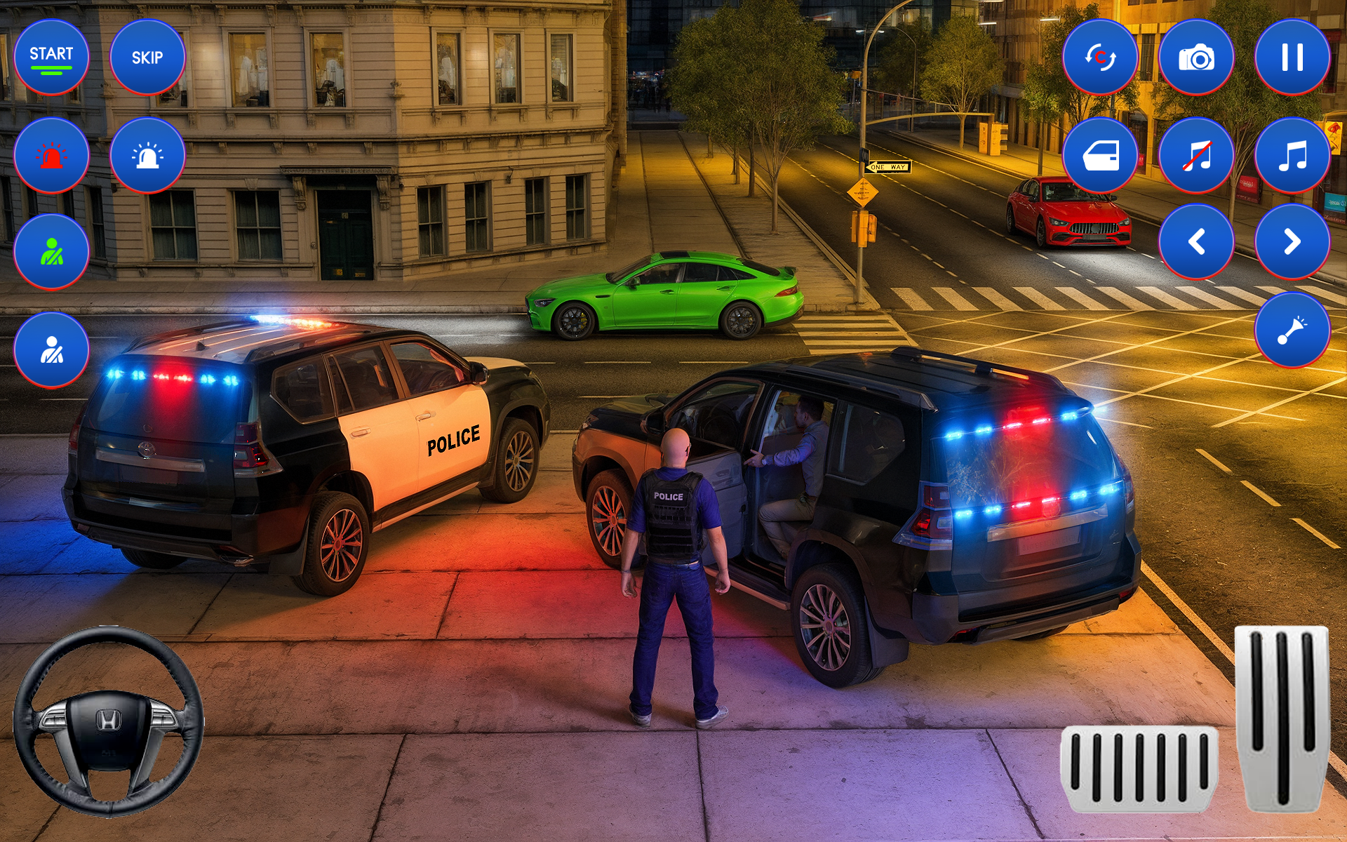 US Cop Car Chase Game 3d Game Screenshot