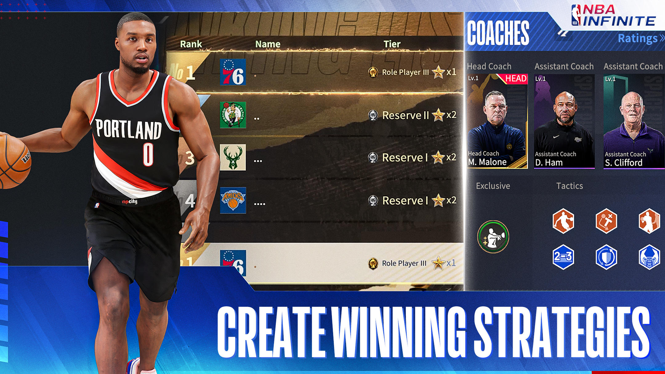 Screenshot of NBA Infinite
