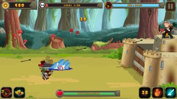 Hero Defense Castle 게임 스크린샷