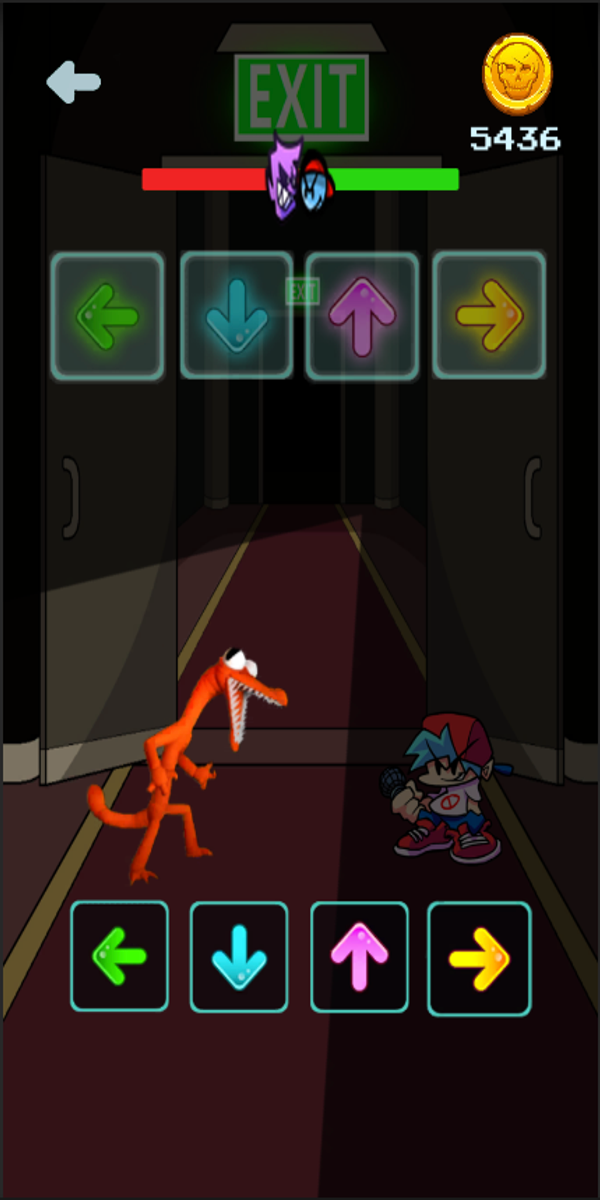 Alphabet Lore Mod FNF Orange screenshot game