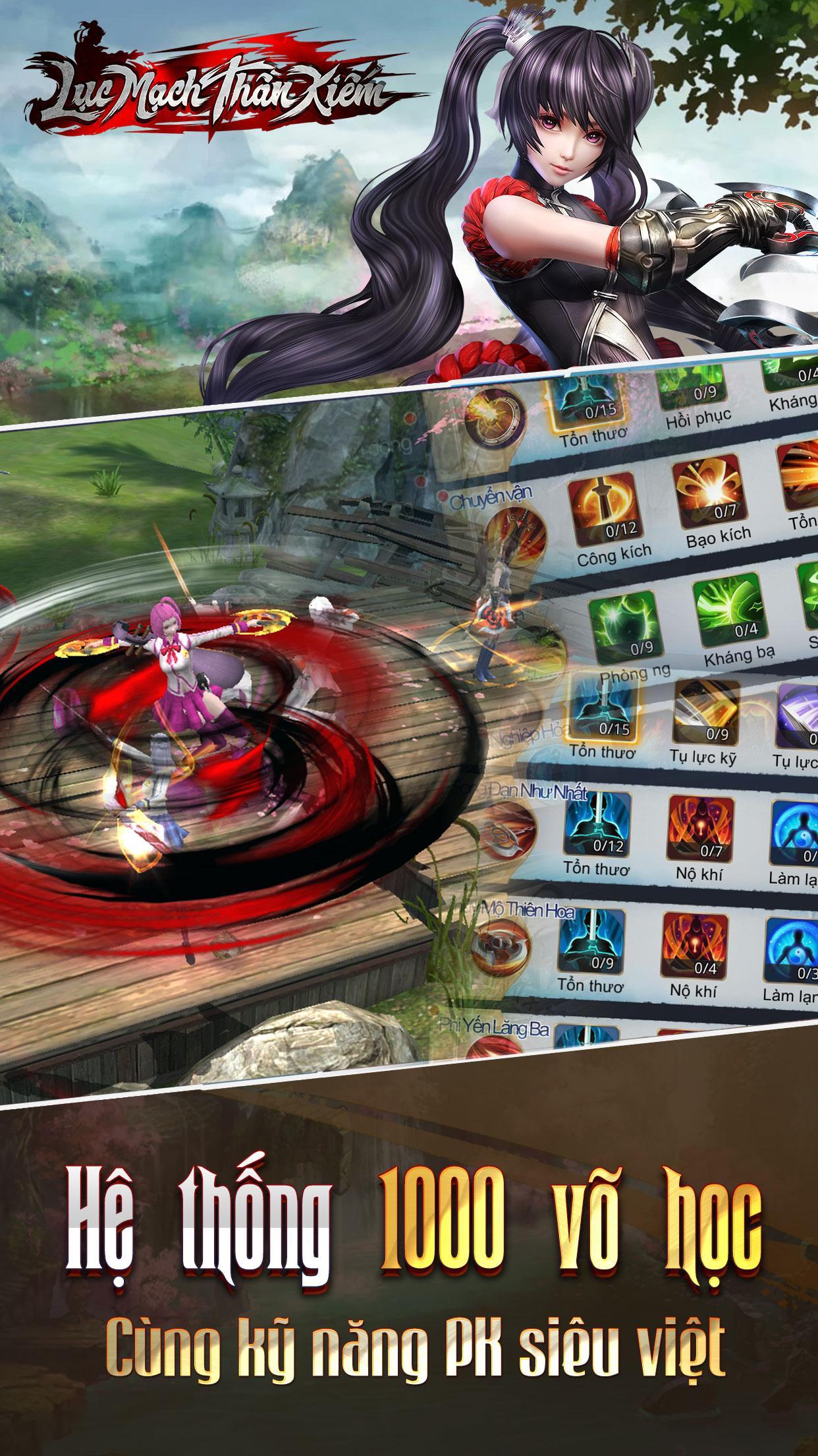 Screenshot of Lục Mạch Thần Kiếm 3D