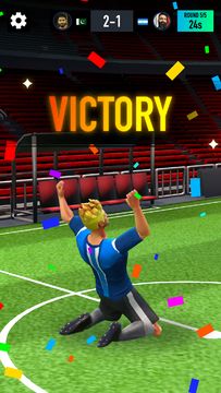 Captura de Tela do Jogo Soccer Duel: Jogo de Futebol