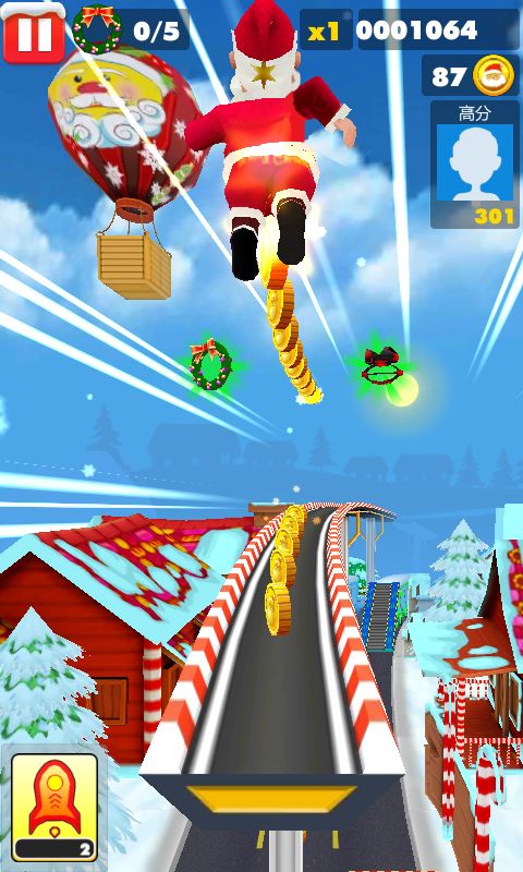 Santa Run遊戲截圖