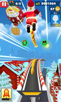 Santa Run Game Screenshot