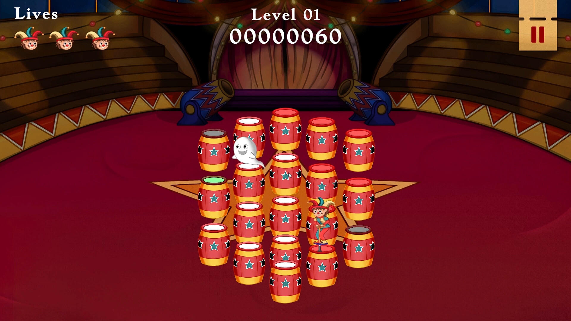 Pogo Joins The Circus Game Screenshot