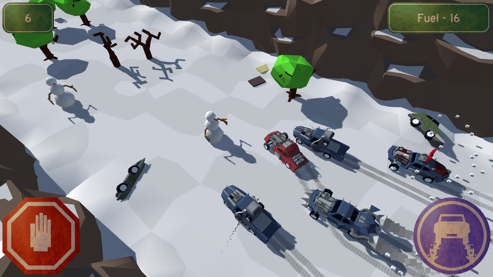 Wrecky Road: Canyon Carnage Game Screenshot