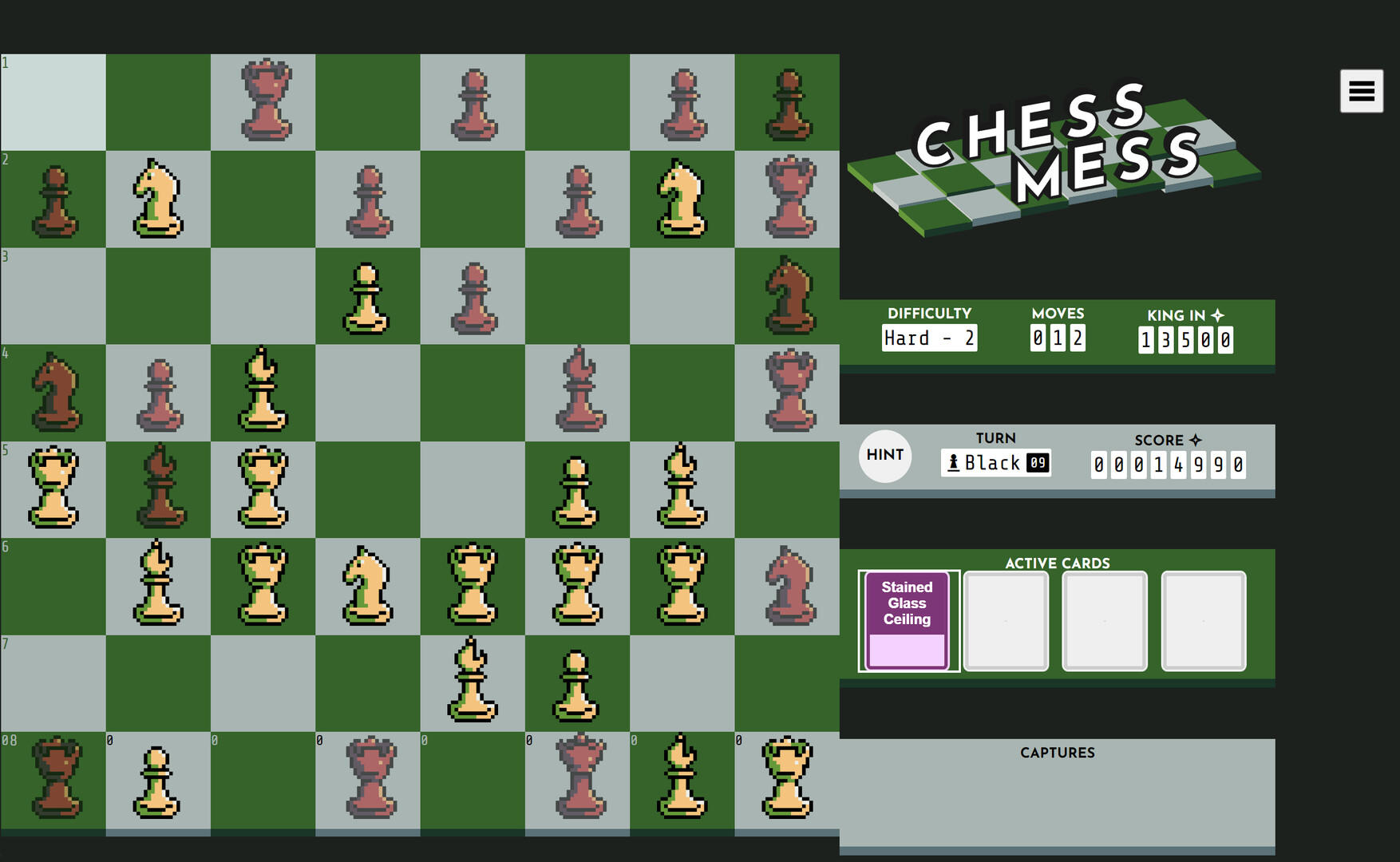 Captura de Tela do Jogo Chess Mess