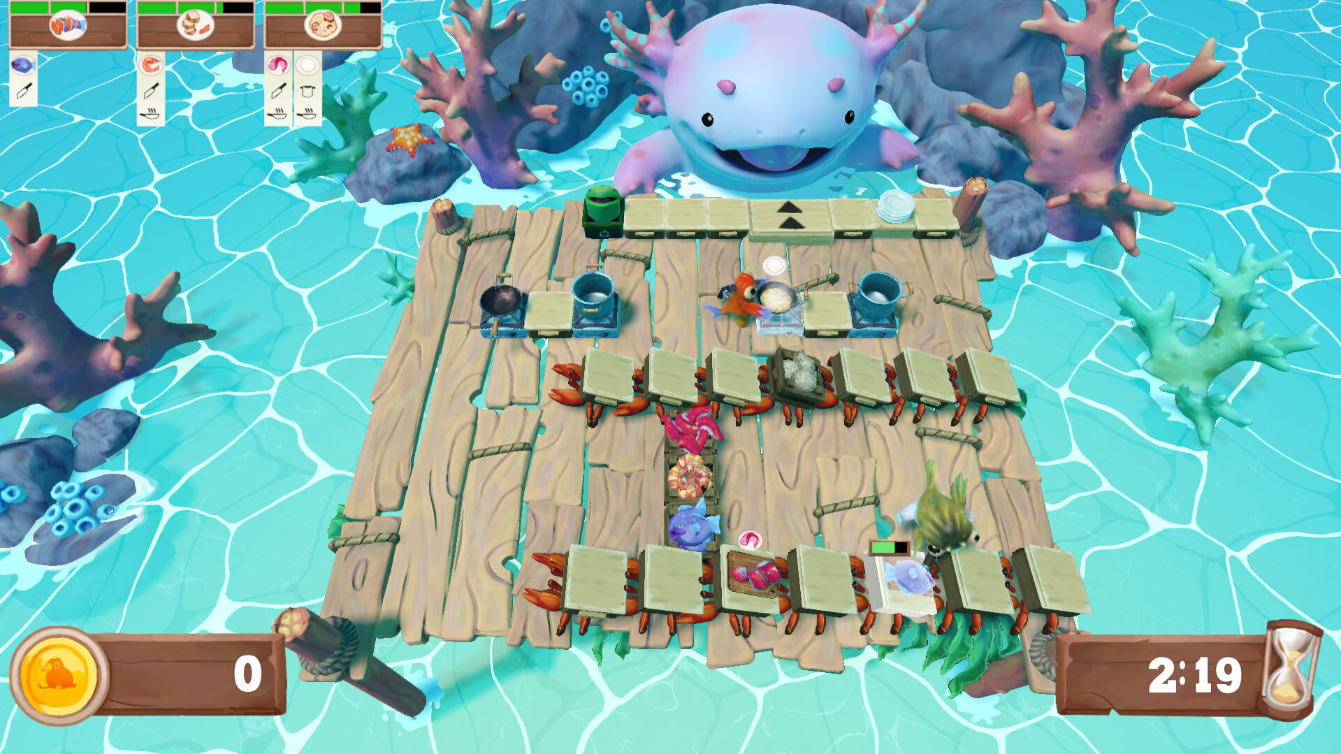 Shell's Kitchen screenshot game