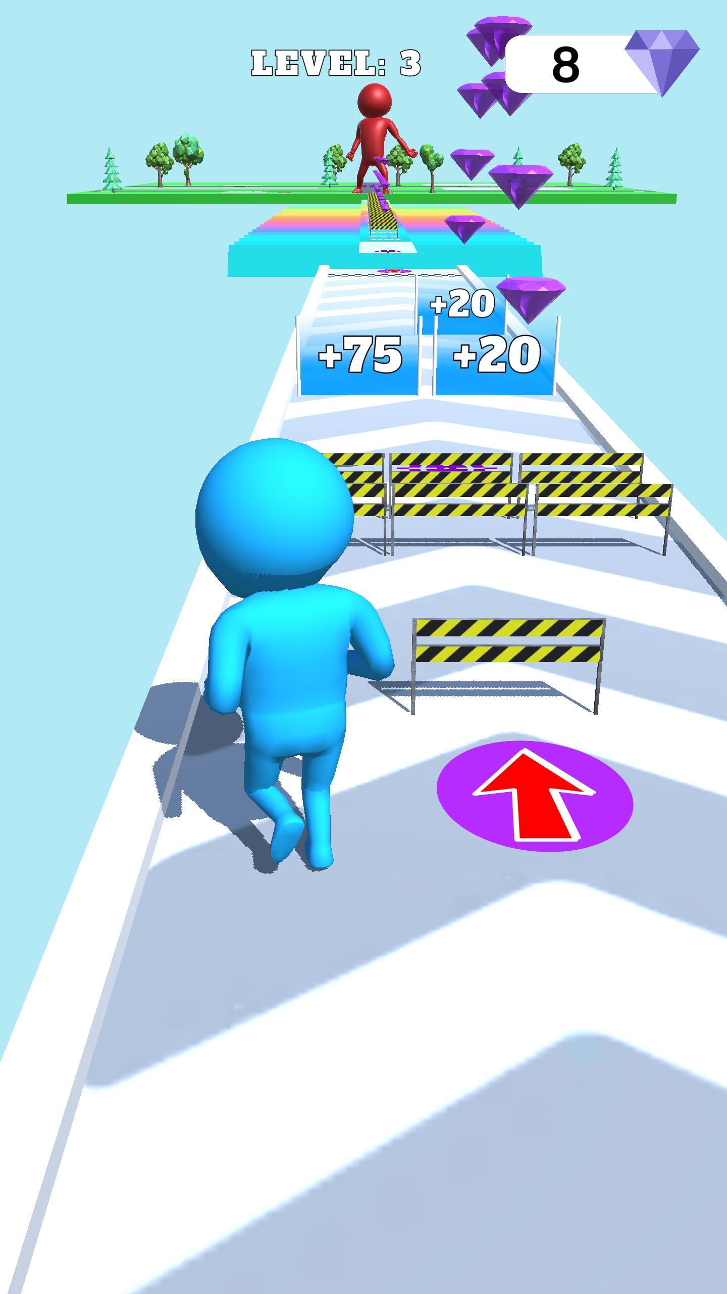 Hungry Man 3D Game Screenshot