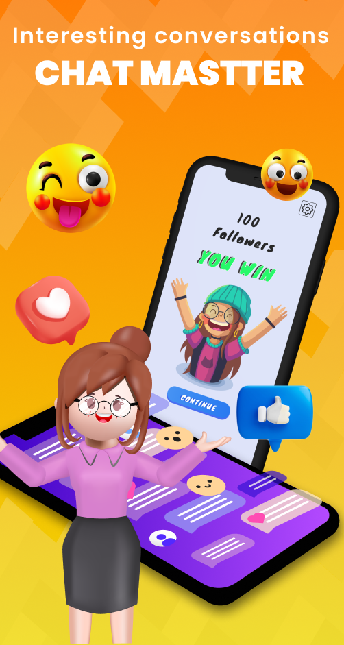 Chat Master Prank: Chat Story ภาพหน้าจอเกม