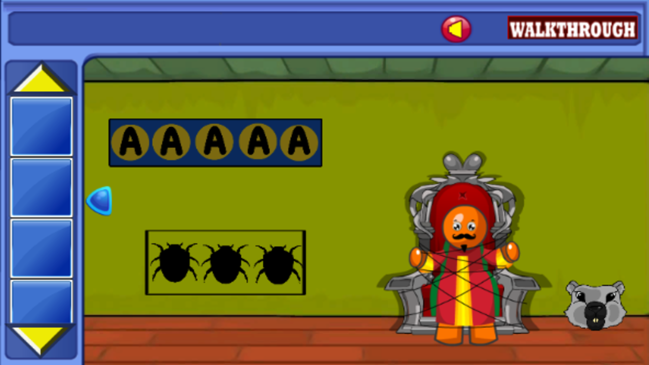 Cuplikan Layar Game Orange Color King Rescue