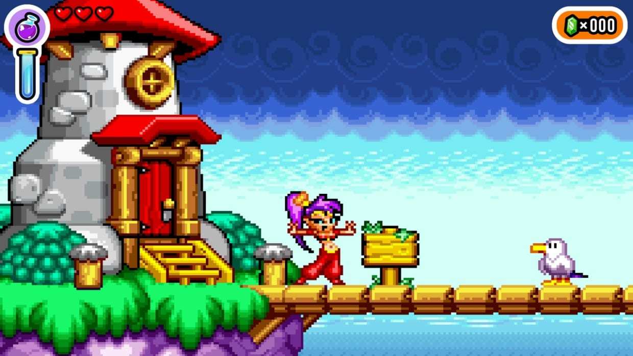 Screenshot 1 of Shantae Advance- အန္တရာယ်ရှိသော တော်လှန်ရေး 