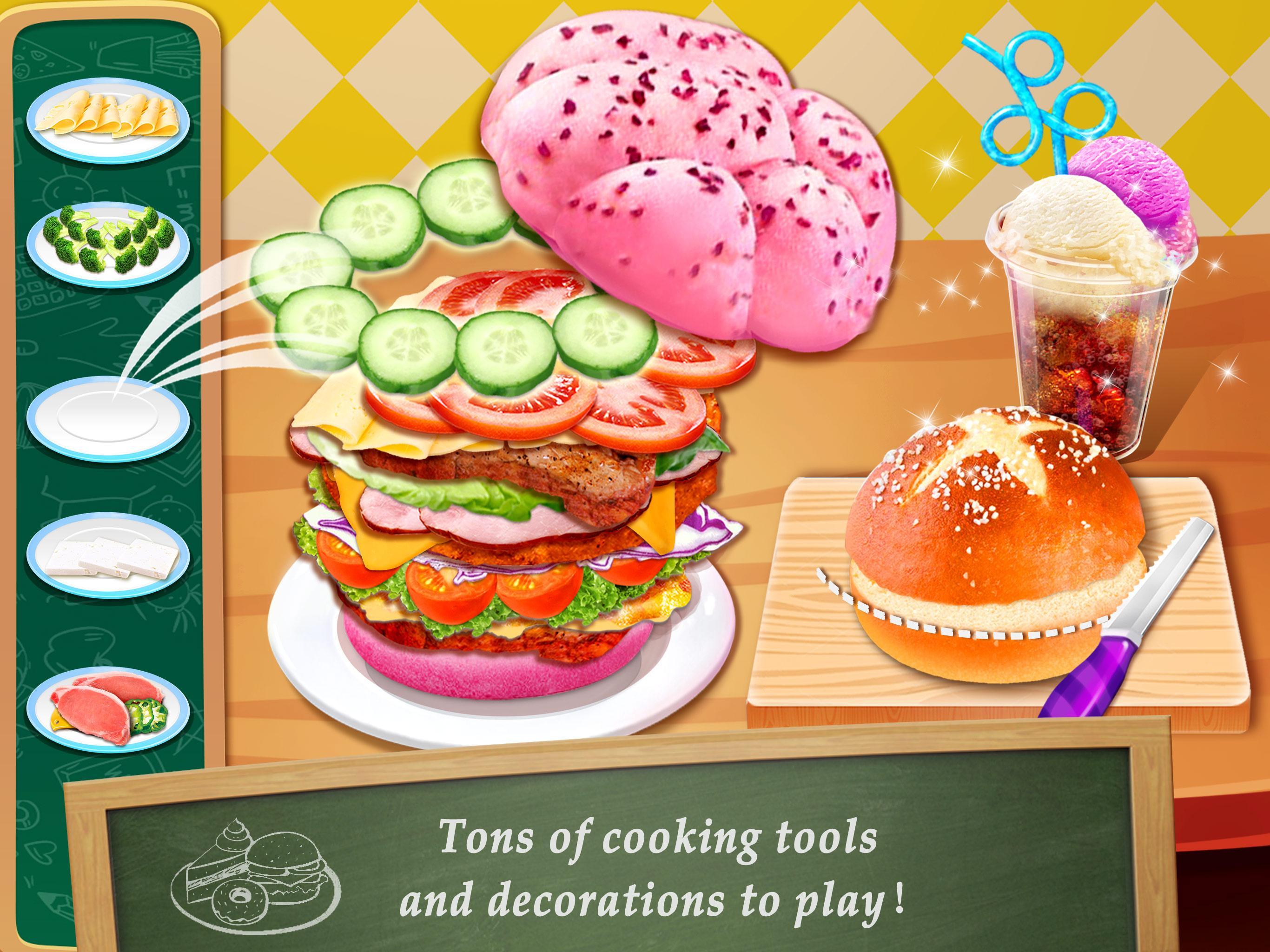 Lunch Maker Food Cooking Games Game Screenshot