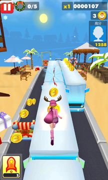 Santa Run Game Screenshot