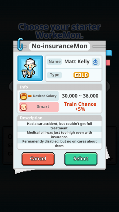 WorkeMon Game Screenshot
