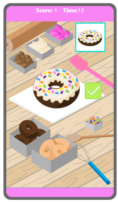 Let's Make Doughnuts Game Screenshot