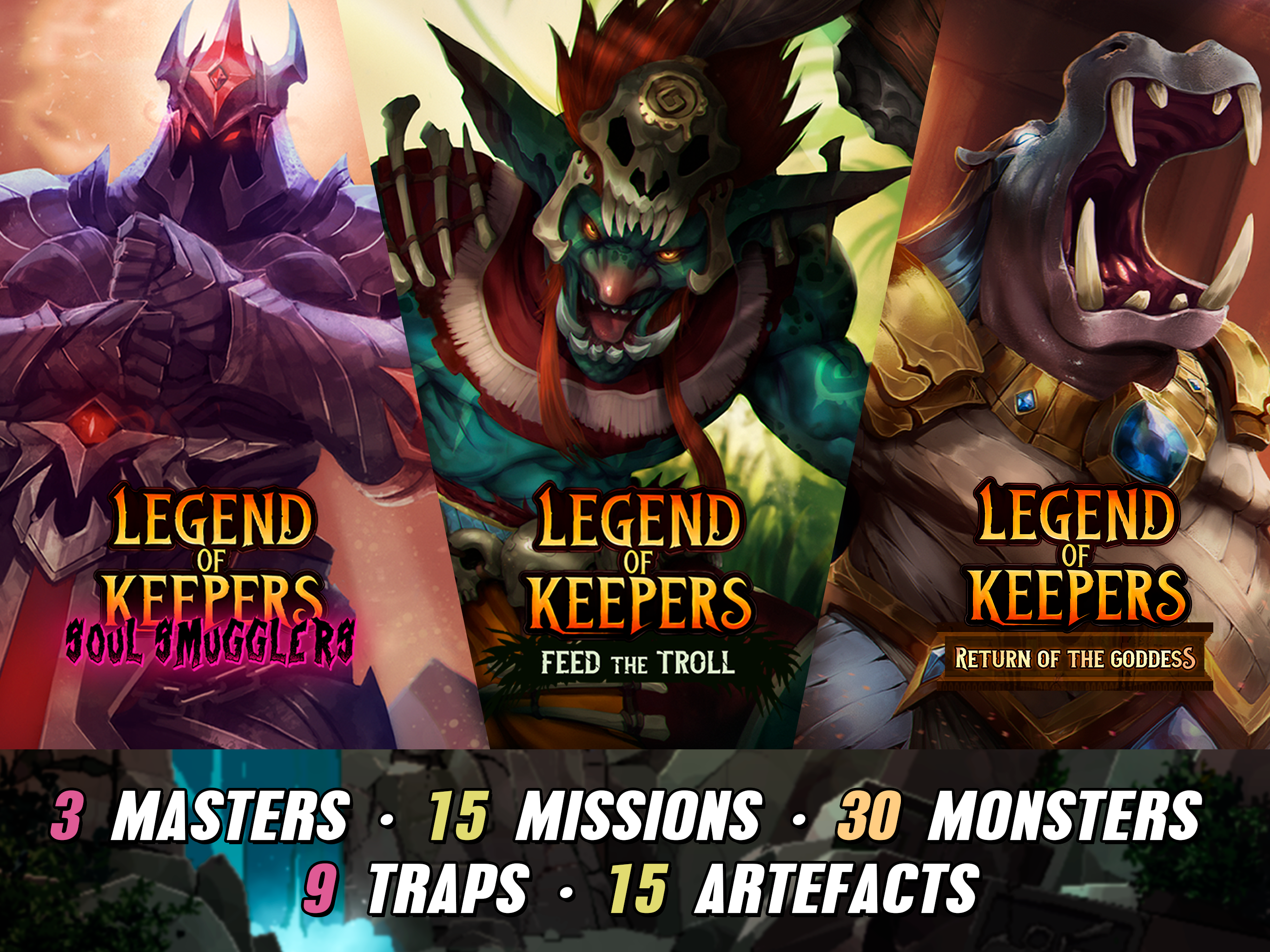 Legend of Keepers Game Screenshot