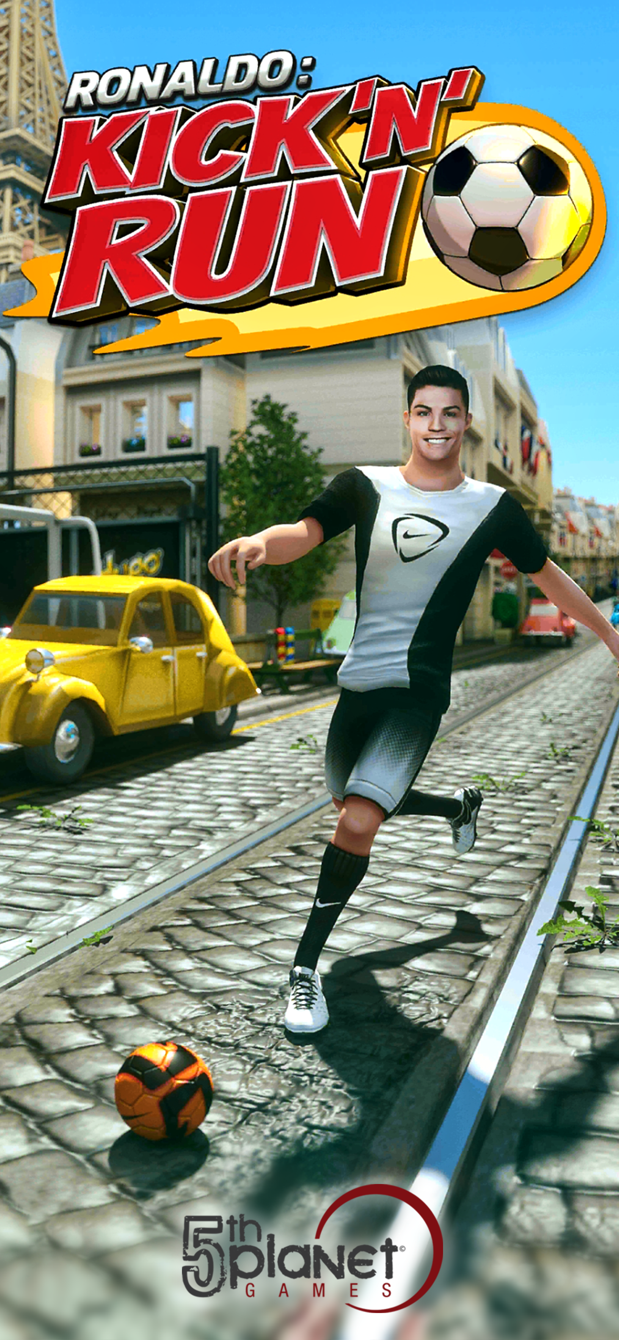 Screenshot 1 of Ronaldo៖ Kick'n'Run Football 1.5.900