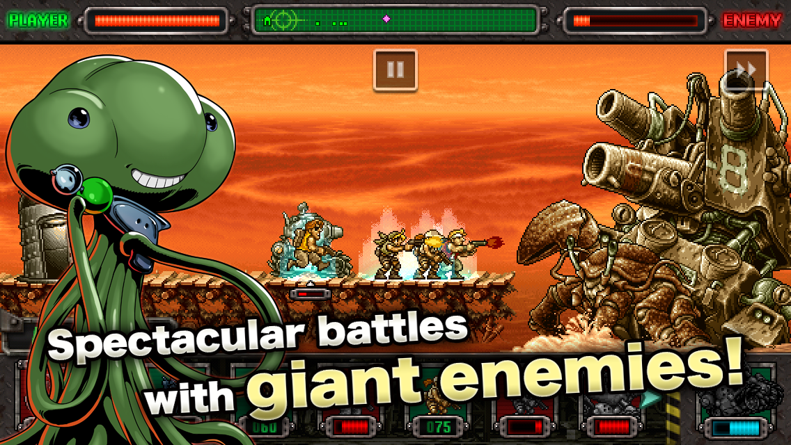 Cuplikan Layar Game METAL SLUG DEFENSE
