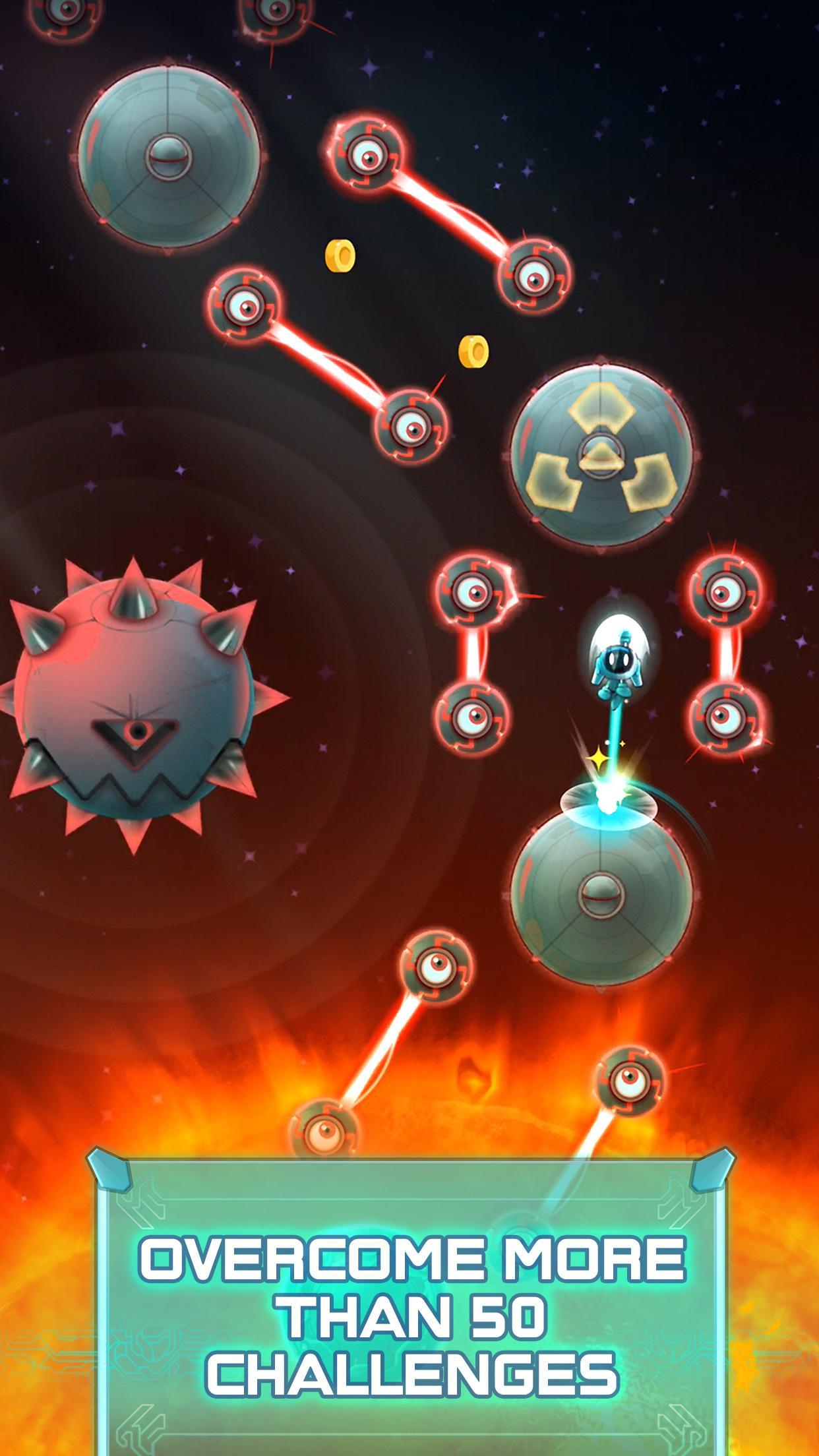Ảnh chụp màn hình Cosmobot - Hyper Jump