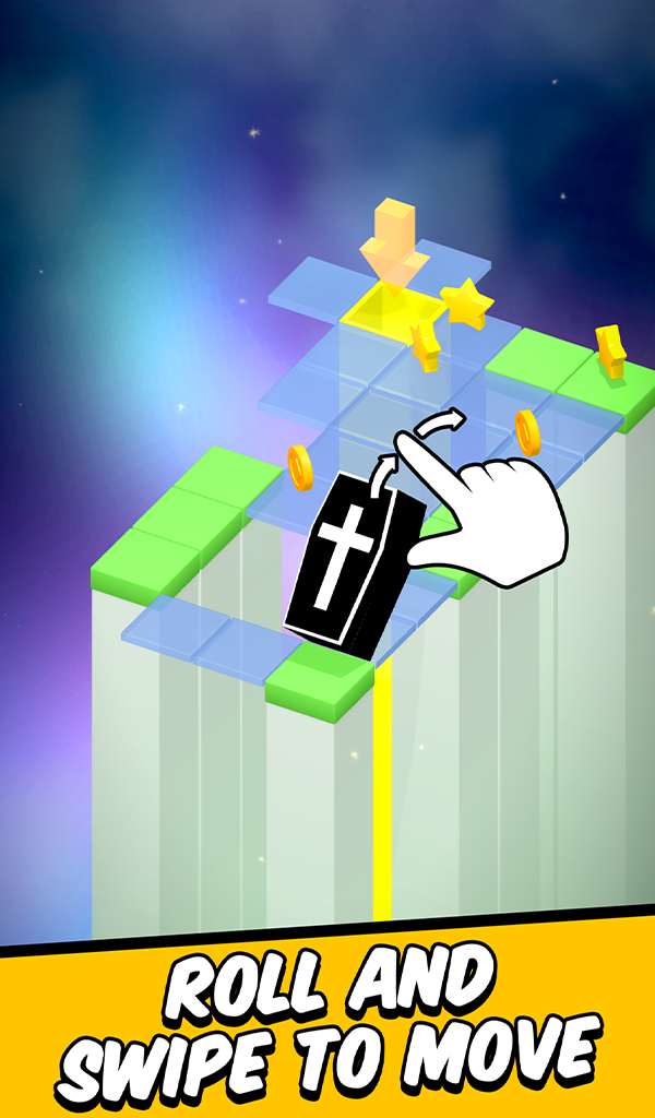 Rolling Blocks: Escape Puzzle ภาพหน้าจอเกม