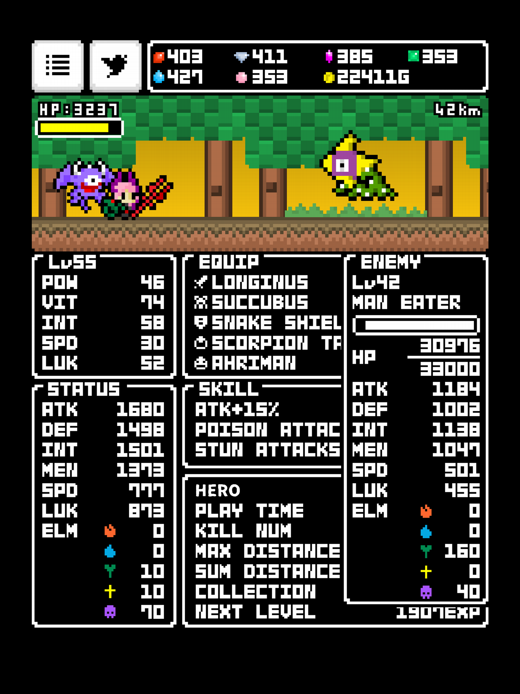 Captura de Tela do Jogo MinuteSlash