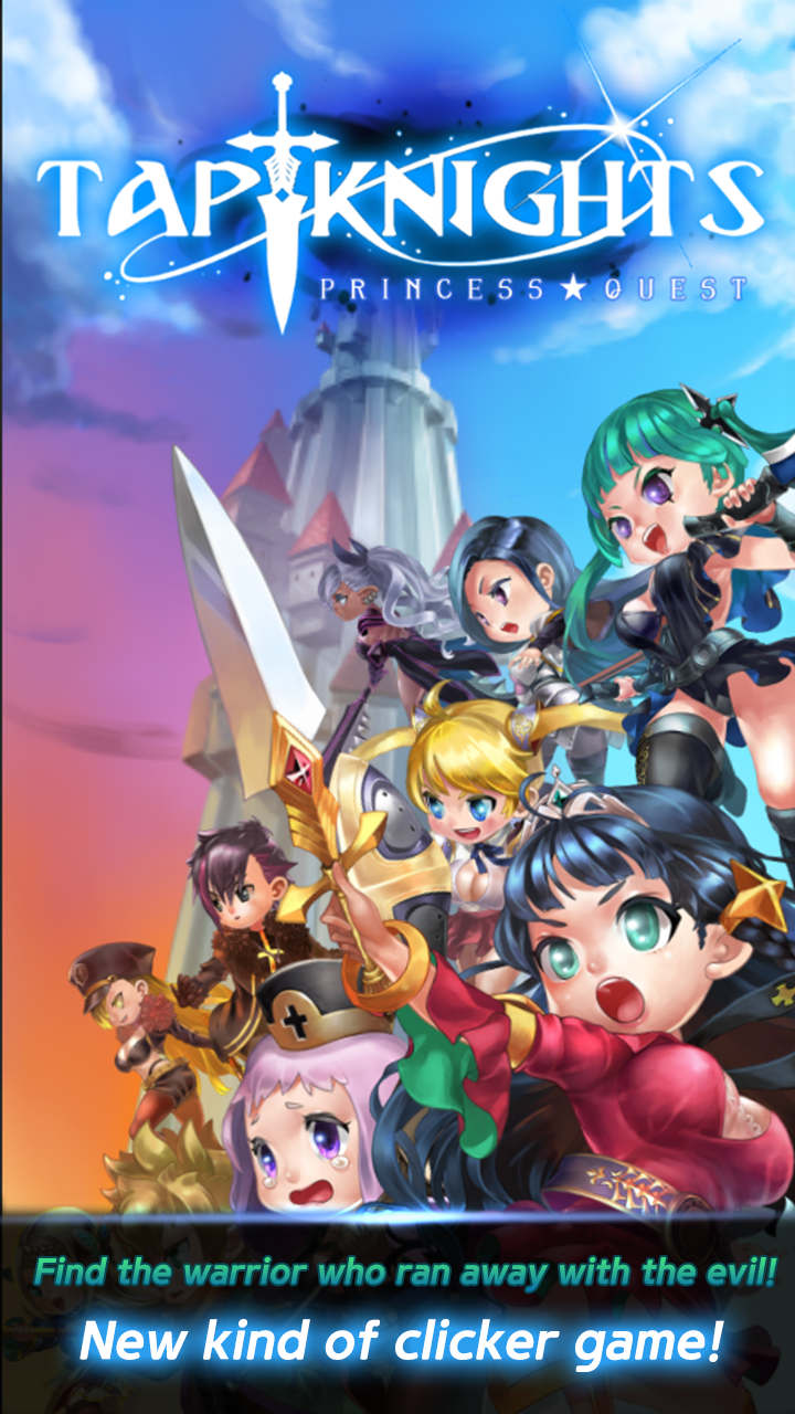 Скриншот игры Tap knights : princess quest