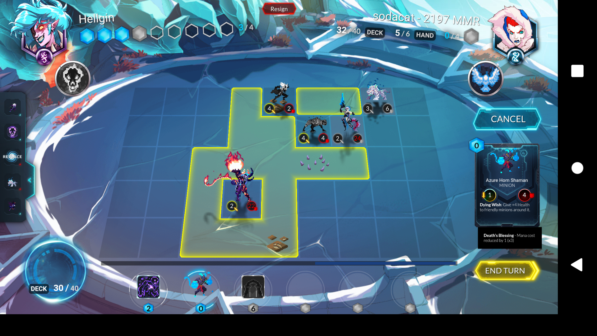 Duelyst Game Screenshot