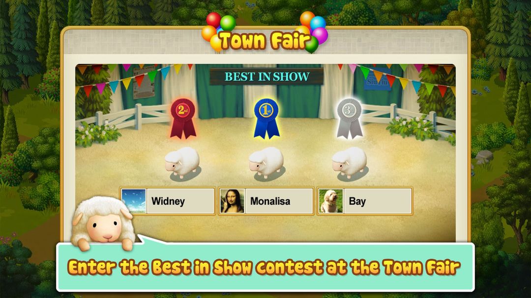 Tiny Sheep - Virtual Pet Game ภาพหน้าจอเกม