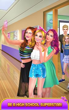 Pop It Girl - Teen School Life Game Screenshot