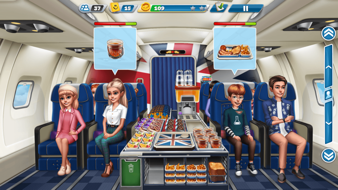 Screenshot of Airplane Chefs