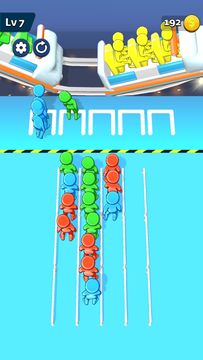 Queue Pile Game Screenshot