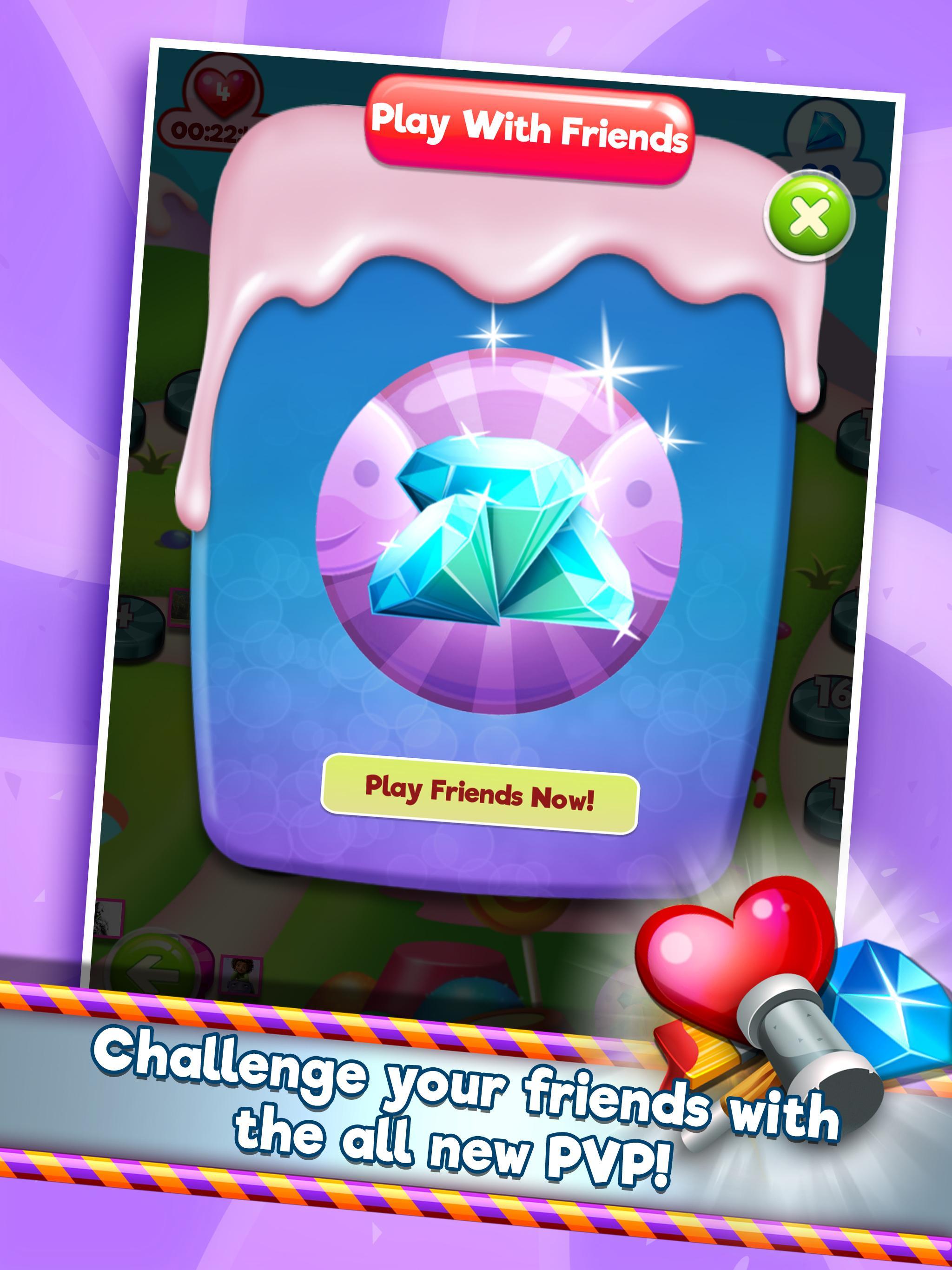 Goober Candy Craze! Match-3! Game Screenshot