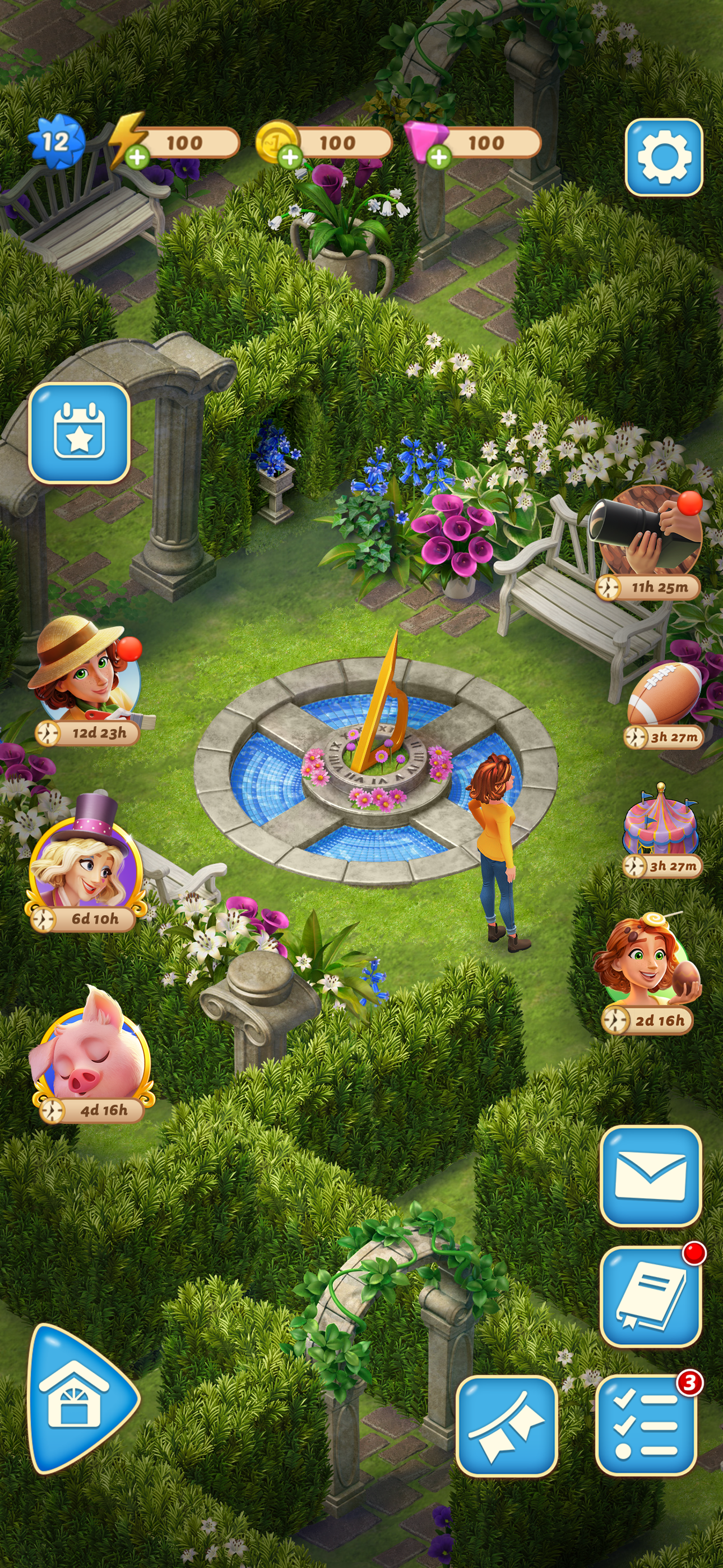 Merge Mansion: Mystery & Story Game Screenshot