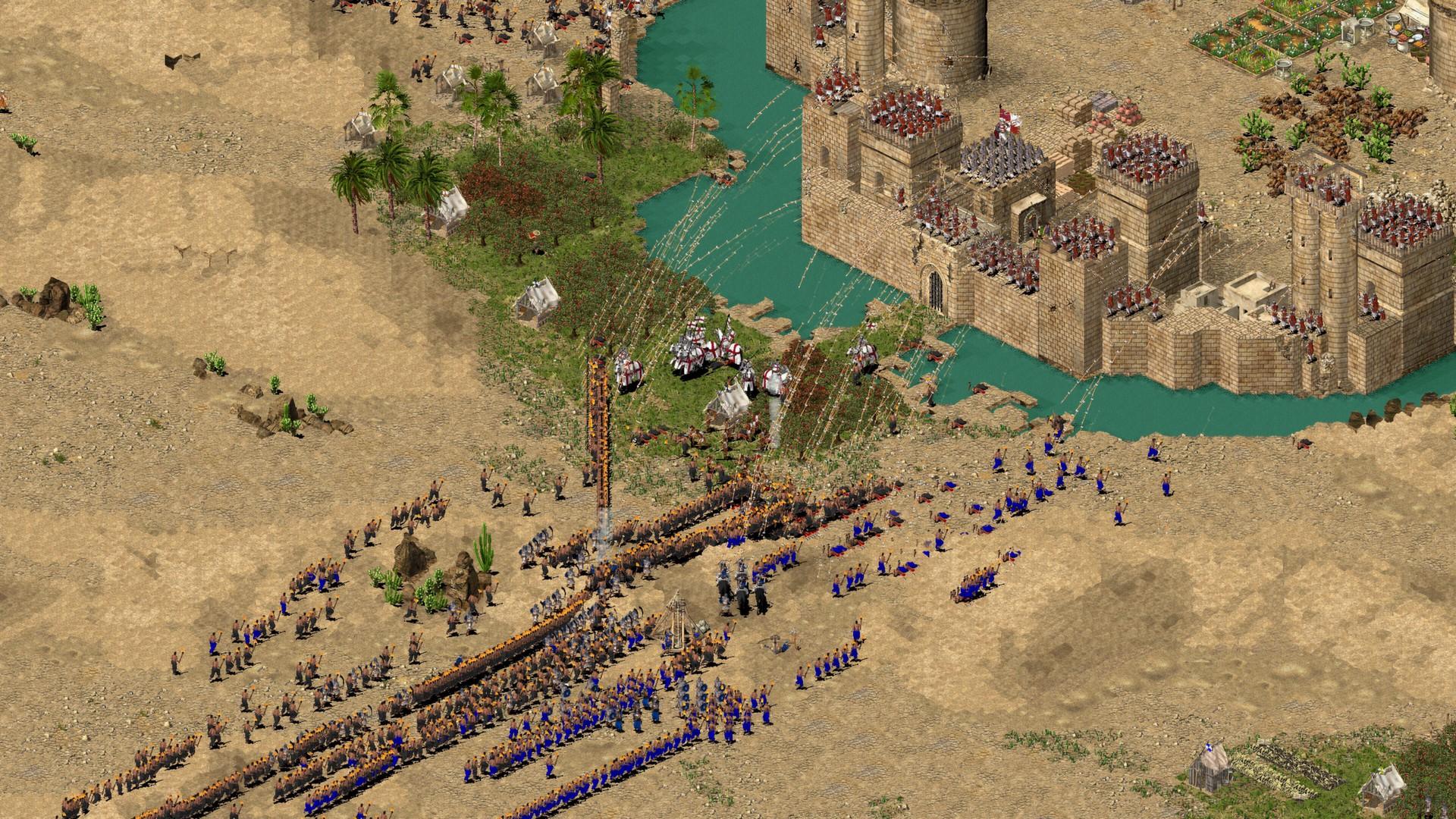 Screenshot of Stronghold Crusader HD