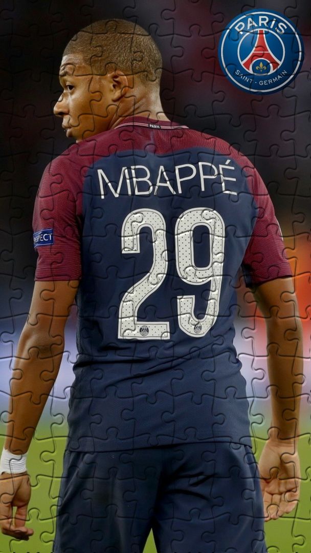 Screenshot of Kylian Mbappé Jigsaw Puzzles