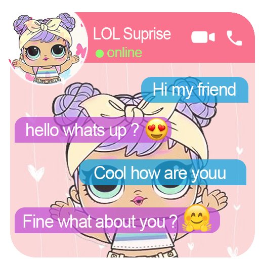 Скриншот игры Chat With Doll Princess - Simulation.