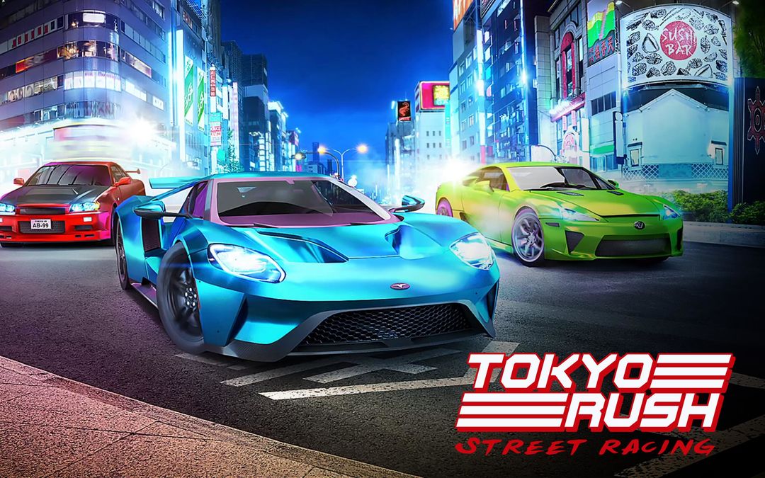 Tokyo Rush: Street Racing遊戲截圖