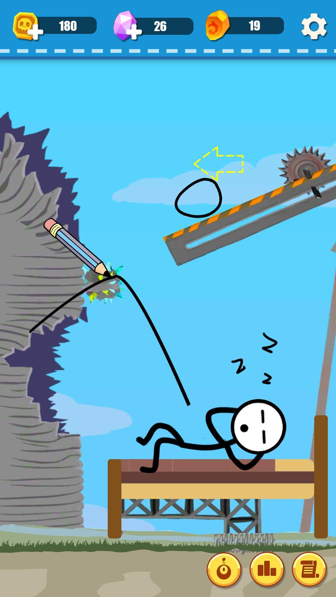 Screenshot 1 of Tricky Ball: Desenhe jogo complicado de linha 1.1.1