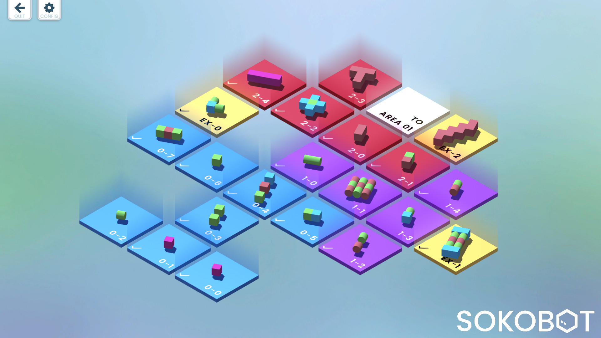 SOKOBOT Game Screenshot