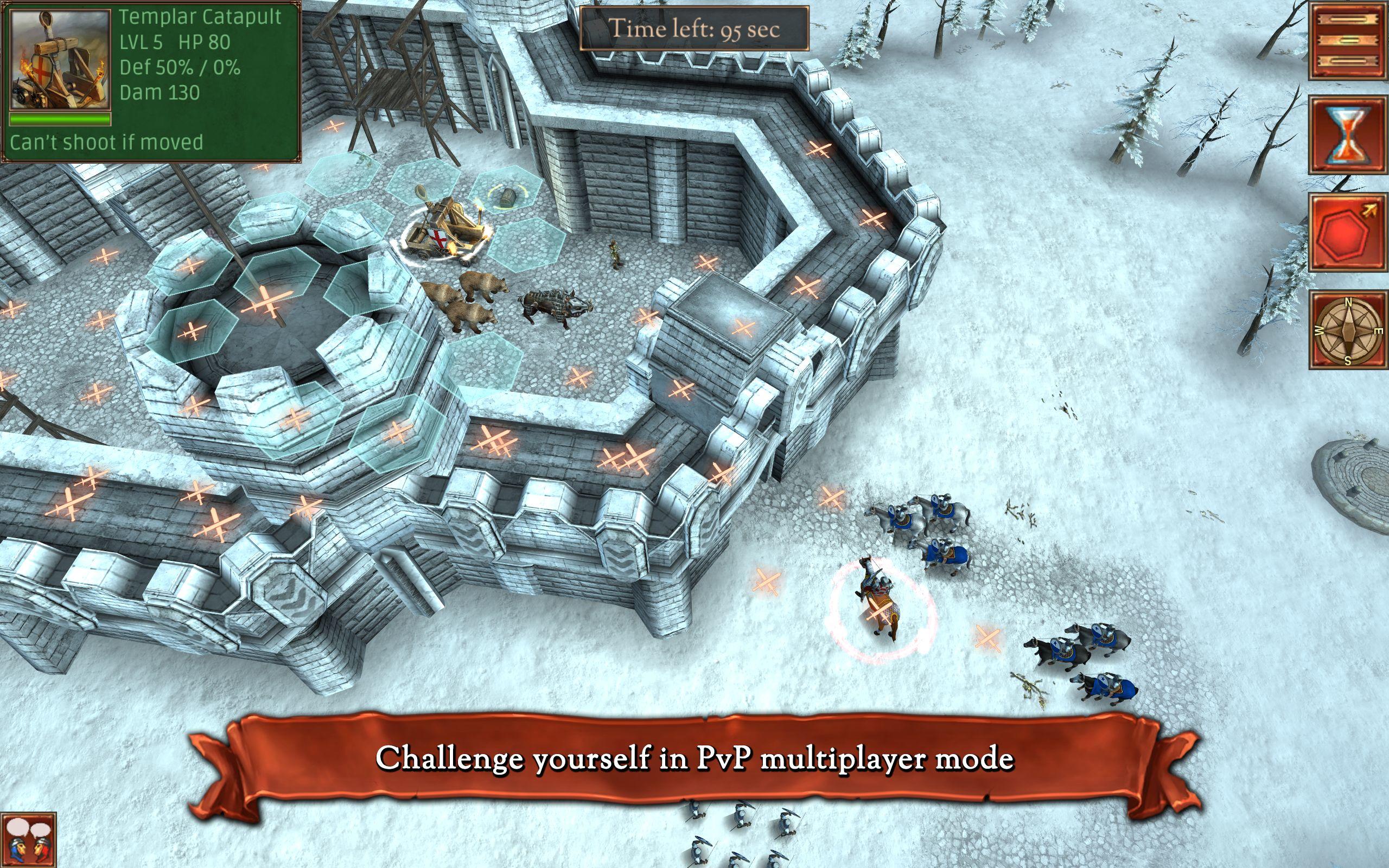 Hex Commander: Fantasy Heroes Game Screenshot