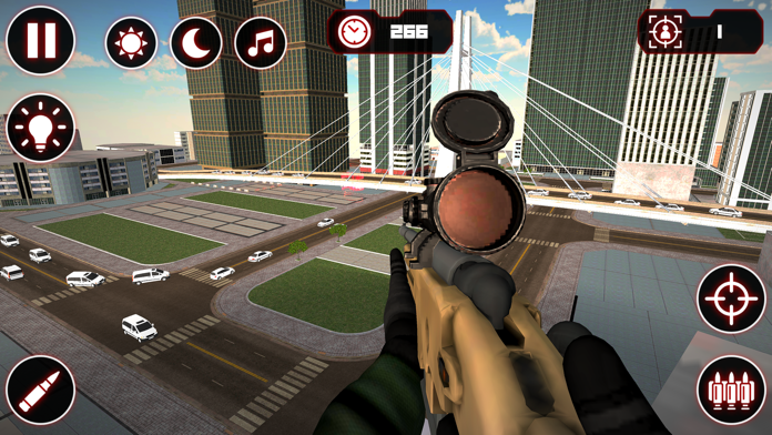 Sniper Gun Shooting Mafia Game ภาพหน้าจอเกม