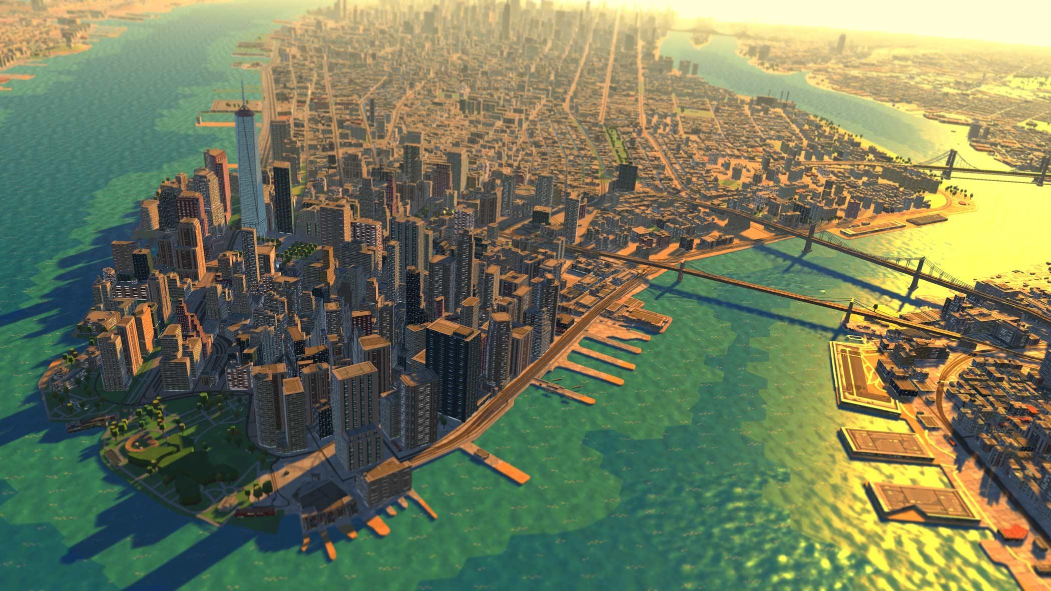 Fly and Explore World Game Screenshot